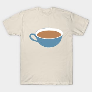 Hot Chocolate or Coffee Cup Graphic T-Shirt